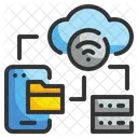 Cloud Server Cloud Computing Cloud Network Icon