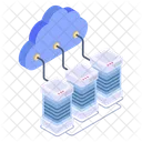 Cloud Server Cloud Speicher Cloud Daten Symbol