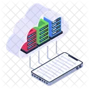 Internet Storage Cloud Server Cloud Storage Icon