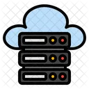 Cloud Server Data Cloud Network Icon