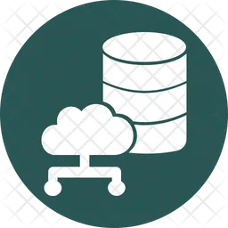 Cloud Server  Icon