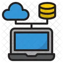Cloud Server Cloud Database Server Icon