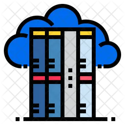 Cloud Server  Symbol