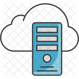 Cloud Server  Icon