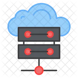 Cloud Server  Icon