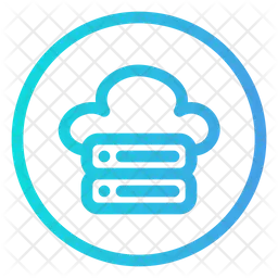 Cloud server  Icon