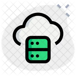 Cloud Server  Icon