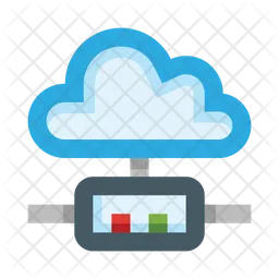 Cloud Server  Icon