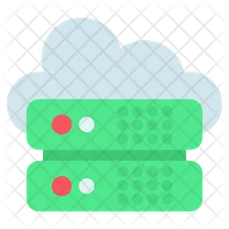 Cloud Server  Icon