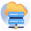 Cloud Hosting Cloud Db Cloud Sql Icon