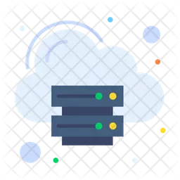 Cloud Server  Icon