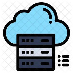 Cloud Server  Icon