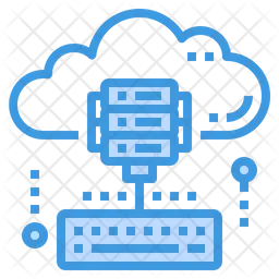 Cloud Server  Icon