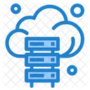 Cloud Server Cloud Database Cloud Storage Icon