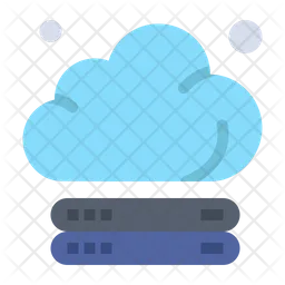 Cloud Server  Icon