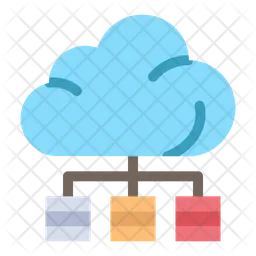 Cloud Server  Icon