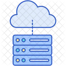 Cloud Server  Icon