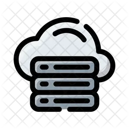 Cloud Server  Icon