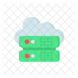 Cloud Server  Icon