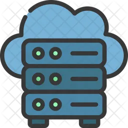 Cloud Server  Icon