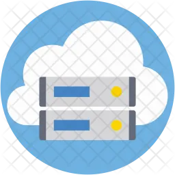 Cloud Server  Icon