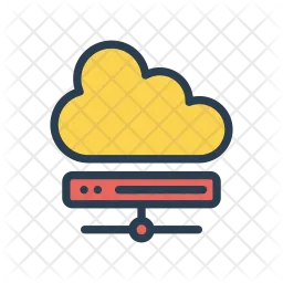 Cloud Server  Symbol