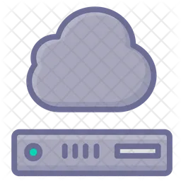 Cloud Server  Symbol