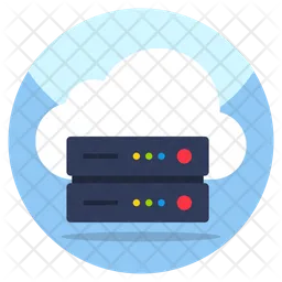 Cloud Server  Symbol