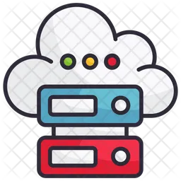 Cloud Server  Icon