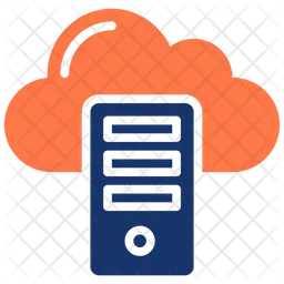 Cloud Server  Icon