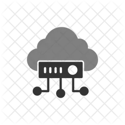 Cloud Server  Icon