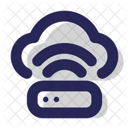 Cloud Server  Icon