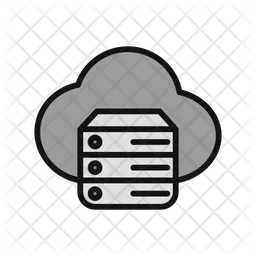 Cloud Server  Icon