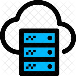 Cloud Server  Icon