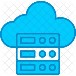 Cloud Server  Icon