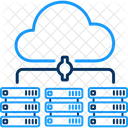 Cloud Server Cloud Computing Server Cloud Hosting Icon