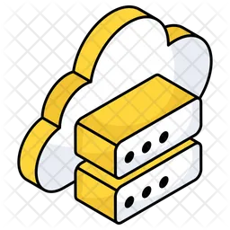 Cloud Server  Icon