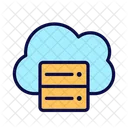 Cloud Data Ai Icon