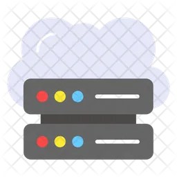 Cloud server  Icon