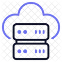 Cloud Server Technology Network Icon