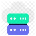Cloud Server Technology Network Icon