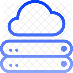 Cloud Server  Icon