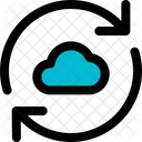 Cloud-Server-Aktualisierung  Symbol