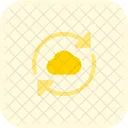 Cloud-Server-Aktualisierung  Symbol