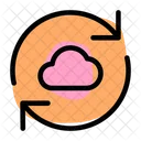 Cloud-Server-Aktualisierung  Symbol