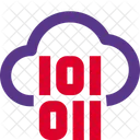 Cloud Server Binnary  Icon
