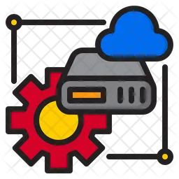 Cloud Server Cofigure  Icon