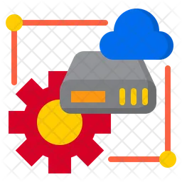 Cloud Server Cofigure  Icon