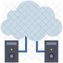 Cloud Computing Server Icon