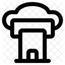 Cloud Server Corporate  Icon
